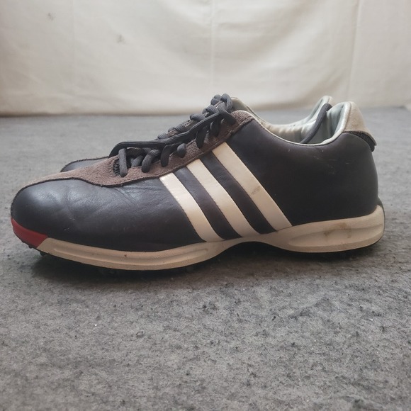 Adidas Tour 360 Golf Shoes Mens 6.5 Gray White Cleats Golfing Golfer Adult - Picture 5 of 11